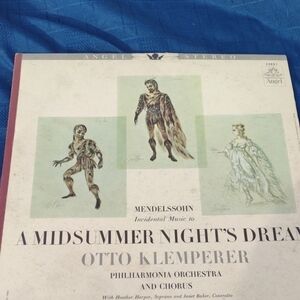 Mendelssohn A Midsummer Night's Dream Vinyl